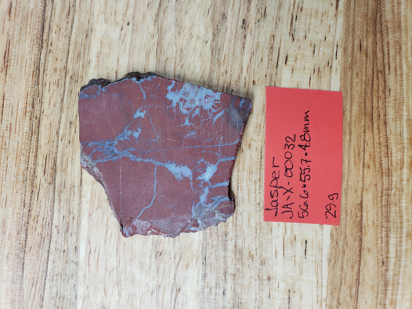 Red Lightening Jasper JA-x-00032