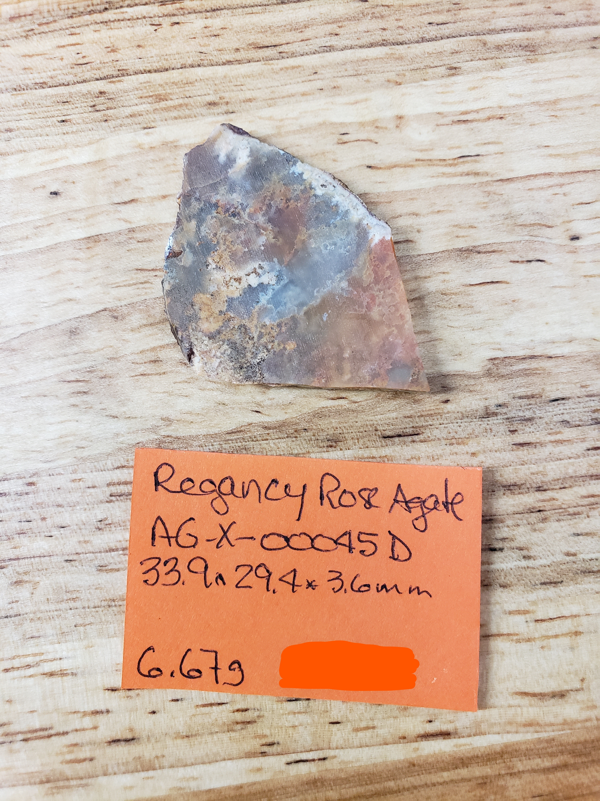 Regancy Rose Agate AG-x-00045D